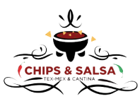 Chips and Salsa Tex-Mex Cantina logo scroll