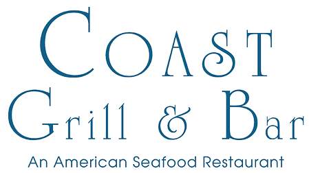 The Coast Grill and Bar logo scroll