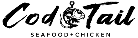 Cod Tail of Columbia logo scroll