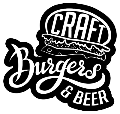 Craft Burgers & Beer logo scroll