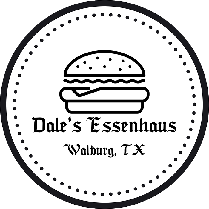 Dale's Essenhaus logo scroll