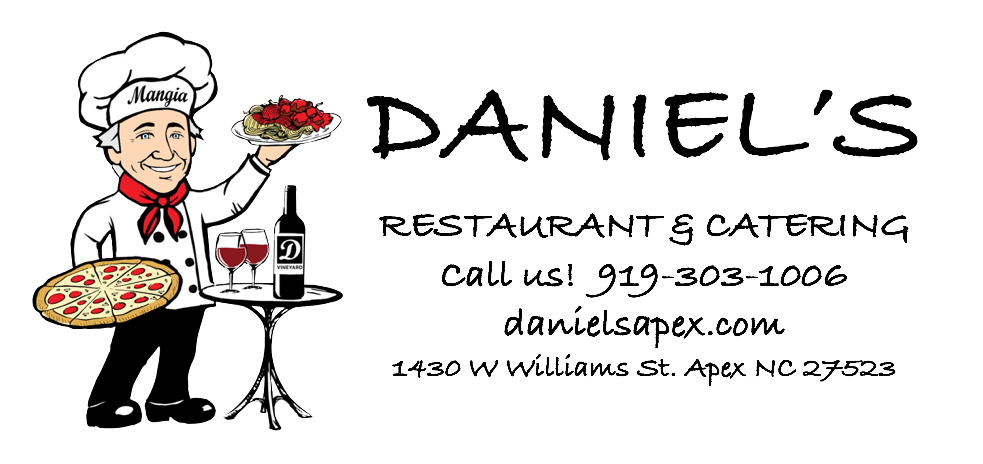 Daniel's Restaurant & Catering logo scroll