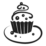 cartoon image of the cupcake