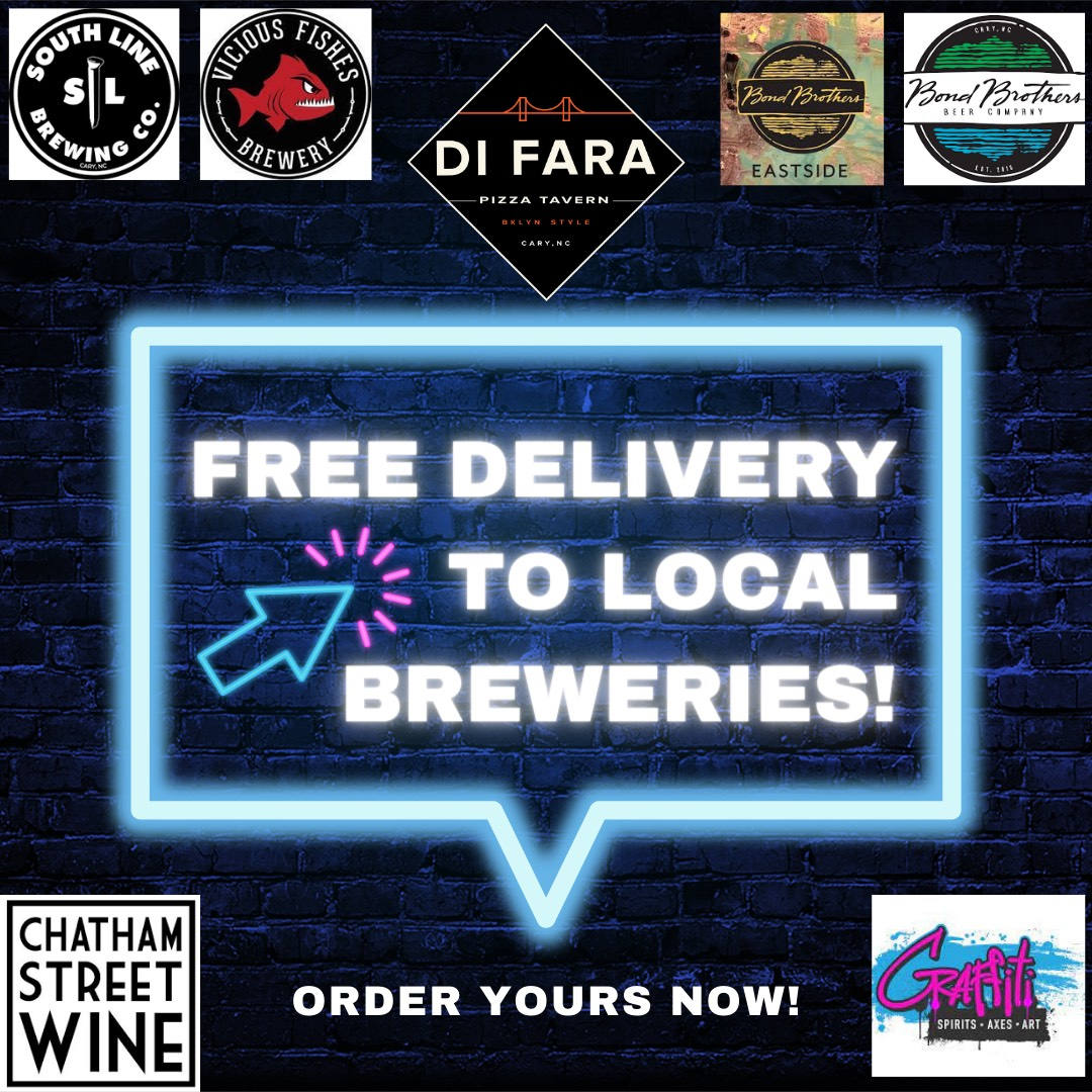 Free delivery to local breweries