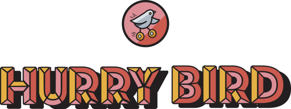 Hurry bird logo