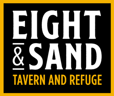 Eight and Sand Tavern logo