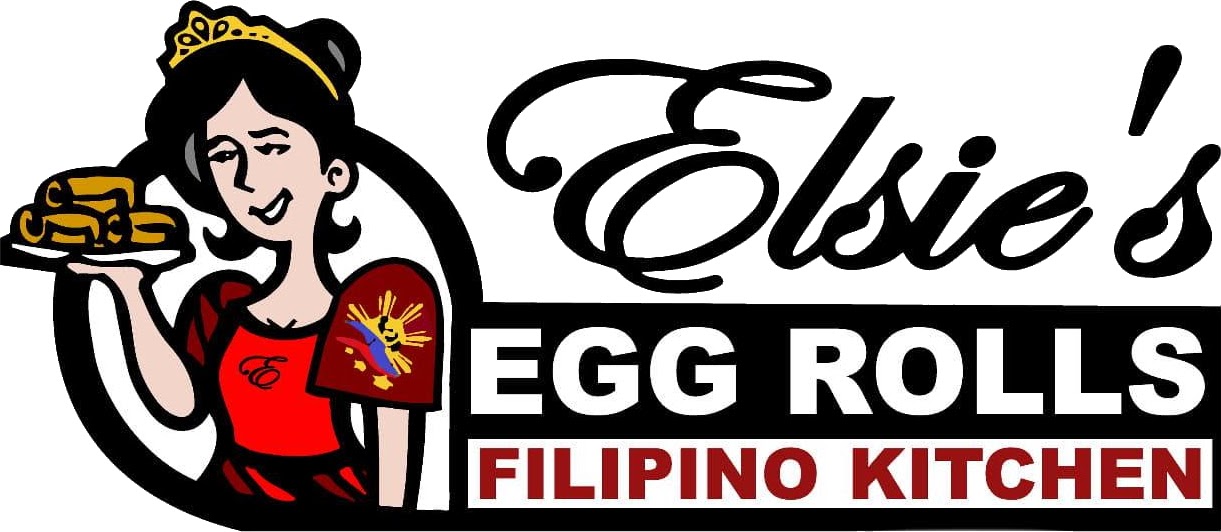 Elsie's Egg Rolls Filipino Kitchen logo scroll