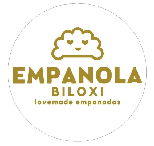 Empanola Biloxi logo scroll