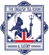 The English Tea Room logo scroll