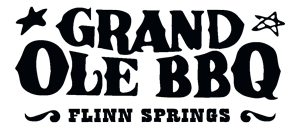 Grand Ole BBQ Flinn Springs logo scroll