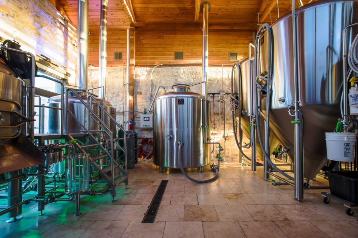 Interior, brewery