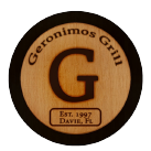 Geronimo's Grill logo top