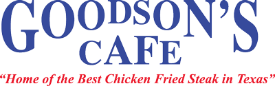Goodson's Cafe logo scroll