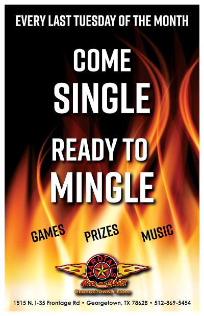 Come single ready to mingle event