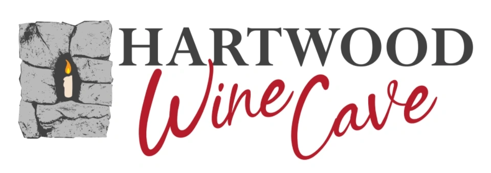 Hartwood Wine Cave logo scroll