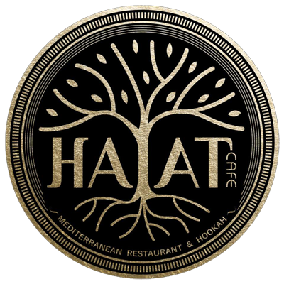 Hayat Cafe logo scroll