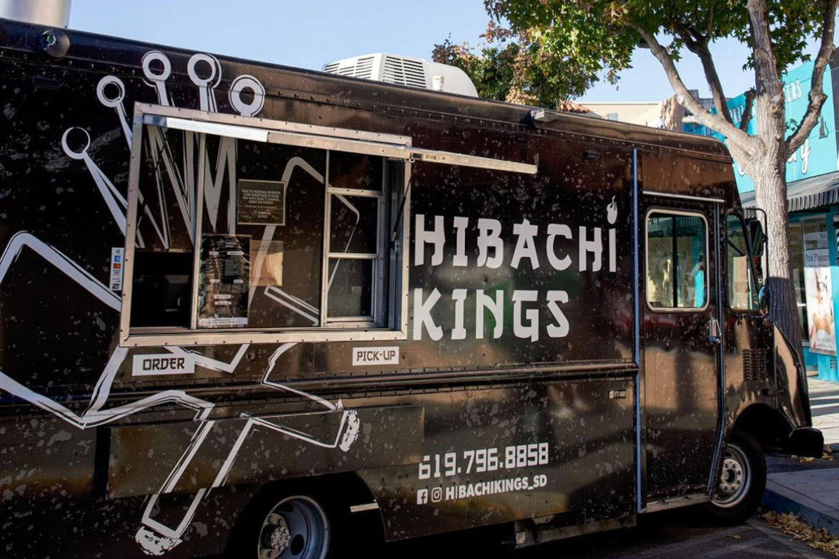 Hibachi kings food truck.