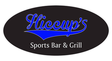 Hiccups Sports Bar & Grill logo scroll