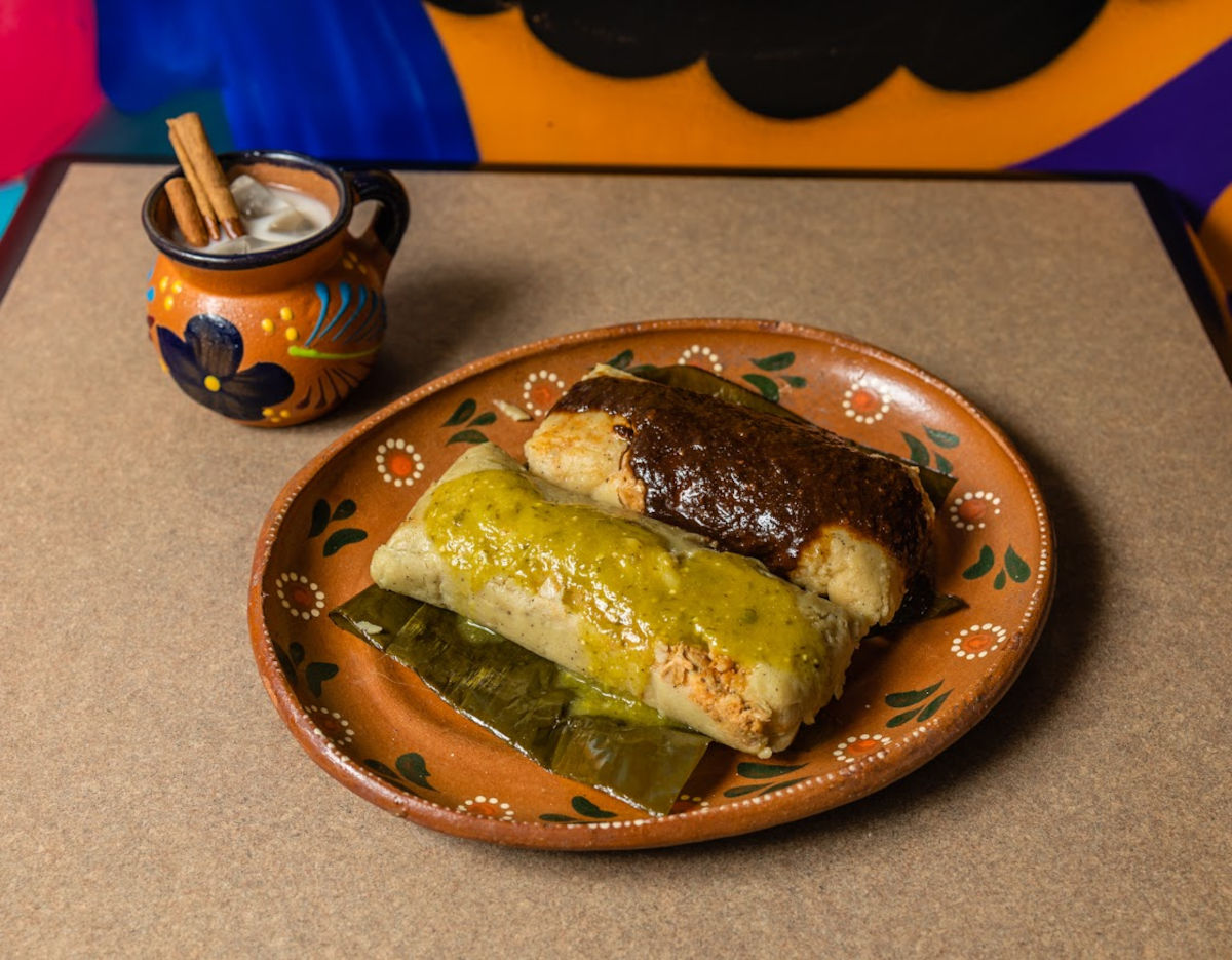 Traditional mexican tamales