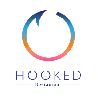 Hooked logo top