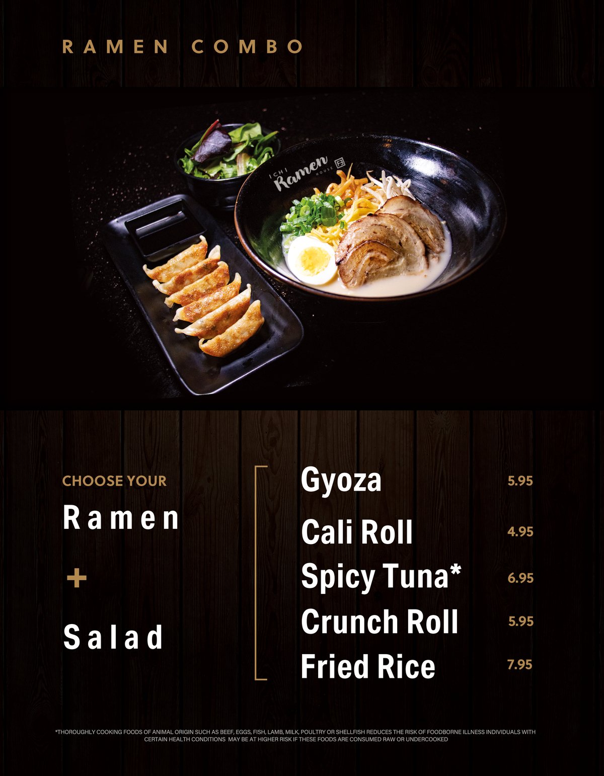 Ichi Ramen menu 4