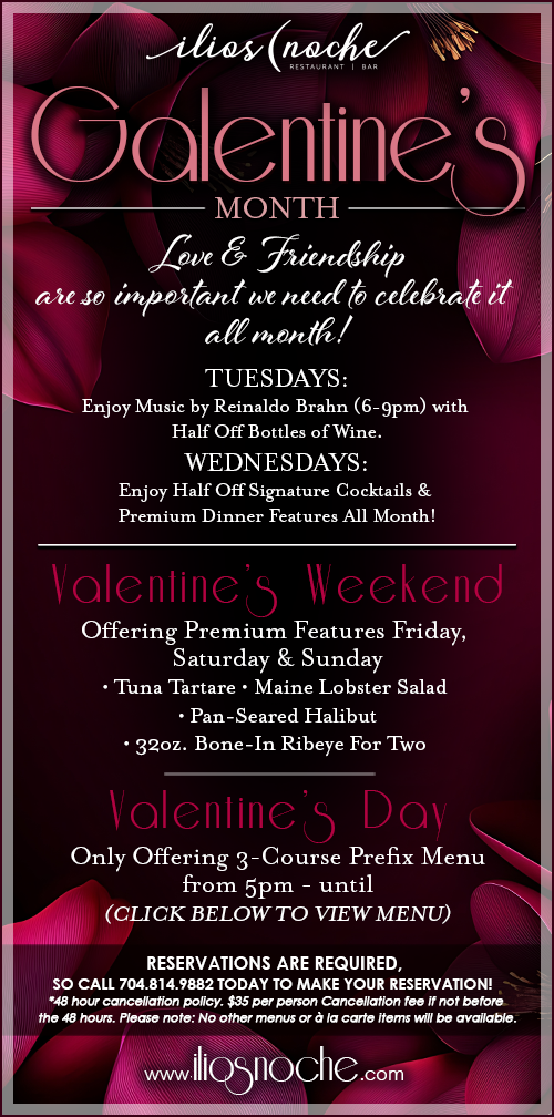 Galentine's Month promotion flyer