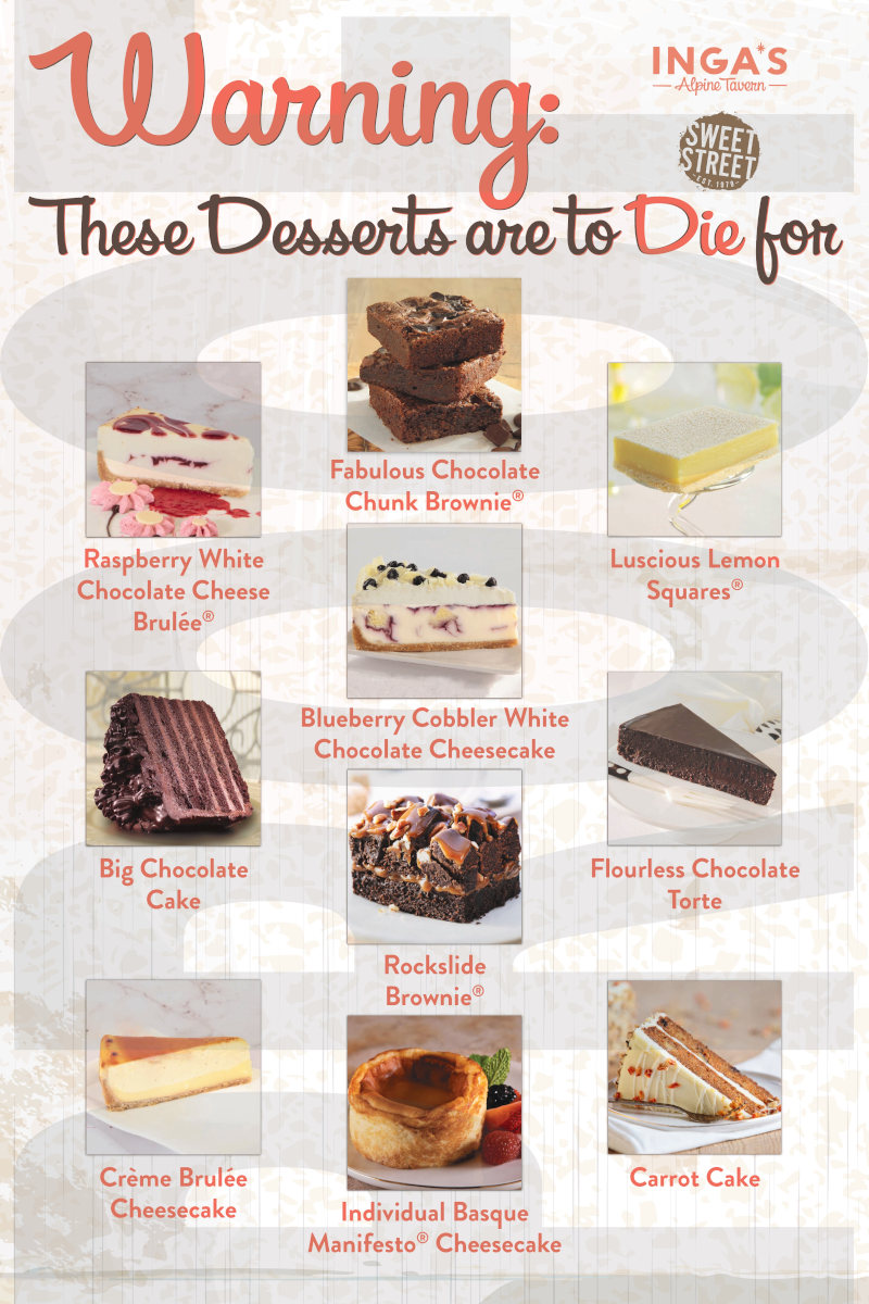 desserts list 6