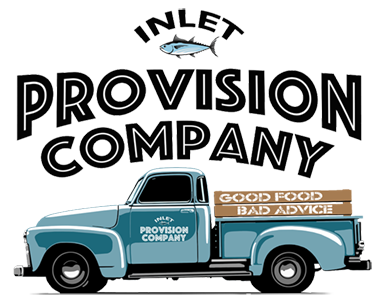 Inlet Provision Company logo scroll