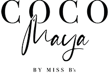 Coco Maya logo scroll
