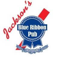 Jackson's Blue Ribbon Pub - Tosa logo scroll