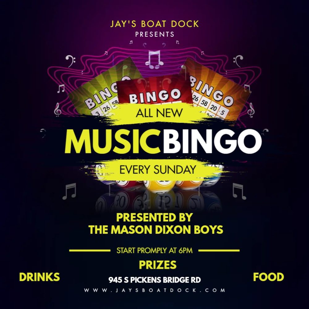 Music bingo event photo