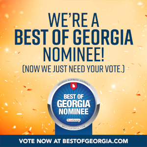 Best Of Georgia nominee badge