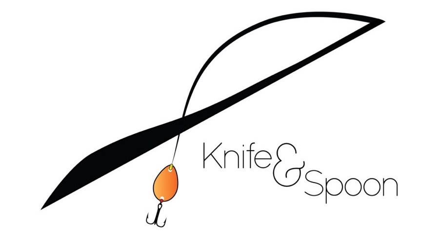 Knife and Spoon text logo