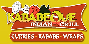 Kababeque Indian Grill logo scroll
