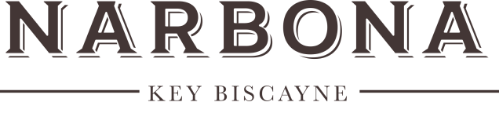 NARBONA Key Biscayne logo top