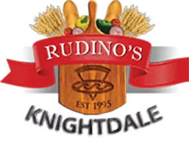Rudino's Pizza & Grinders of Knightdale logo top