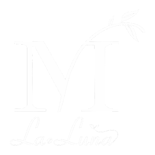 LaLuna Tea & Dessert Bar logo scroll
