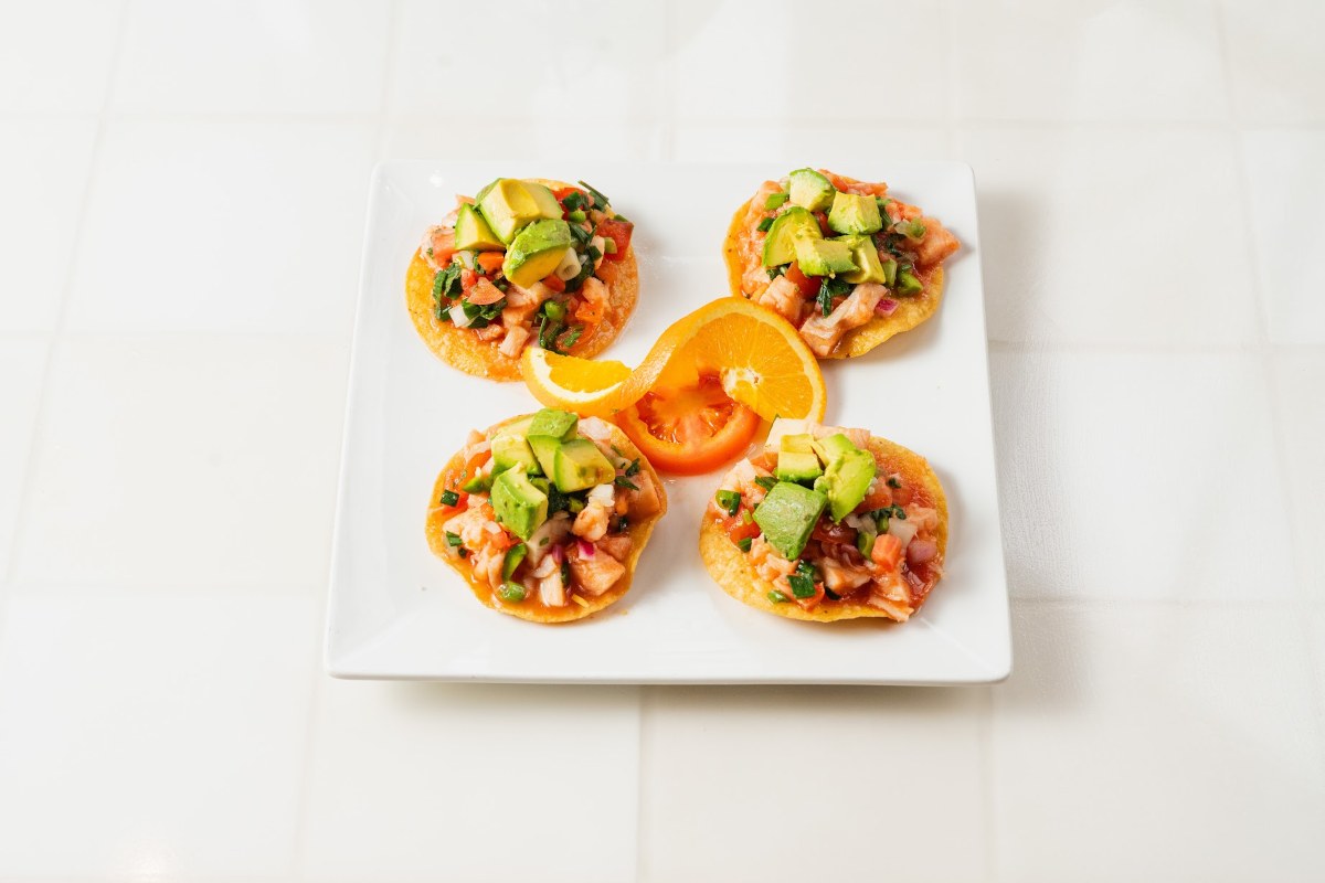 tostadas de ceviche