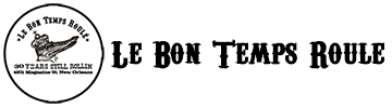 Le Bon Temps Roule logo scroll