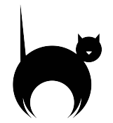 Le Chat Noir logo top