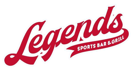 Legends Sports Bar & Grill logo scroll