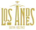 Los Andes Latin Bistro logo scroll