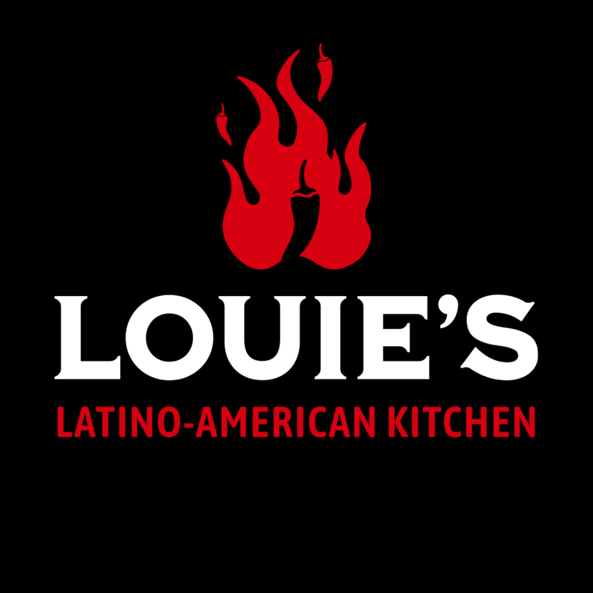 Louie's Latino American Kitchen logo