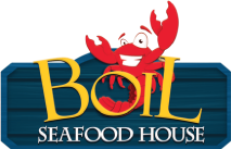 Boil Seafood House logo scroll