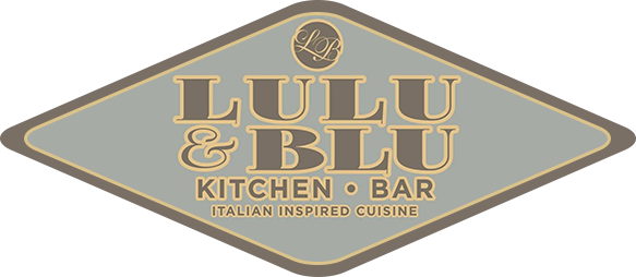 Lulu and Blu logo scroll