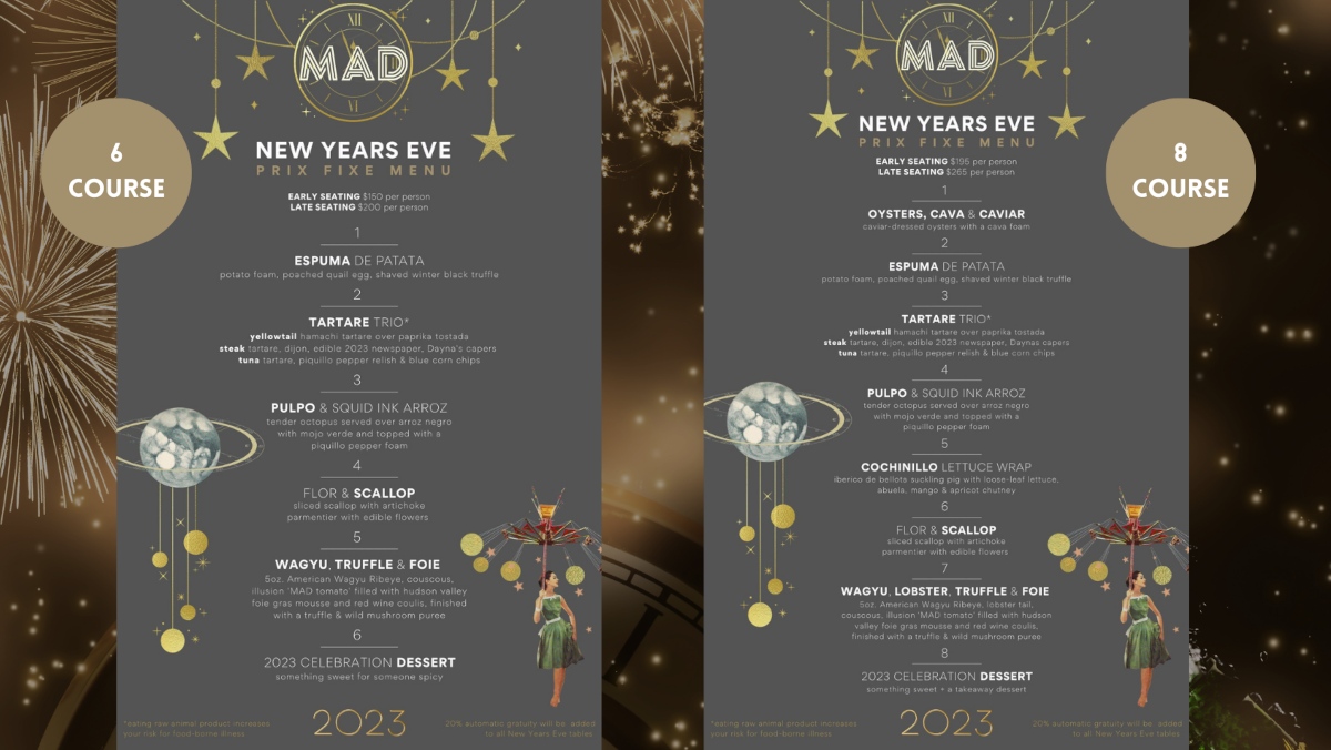 New Years Eve flyer