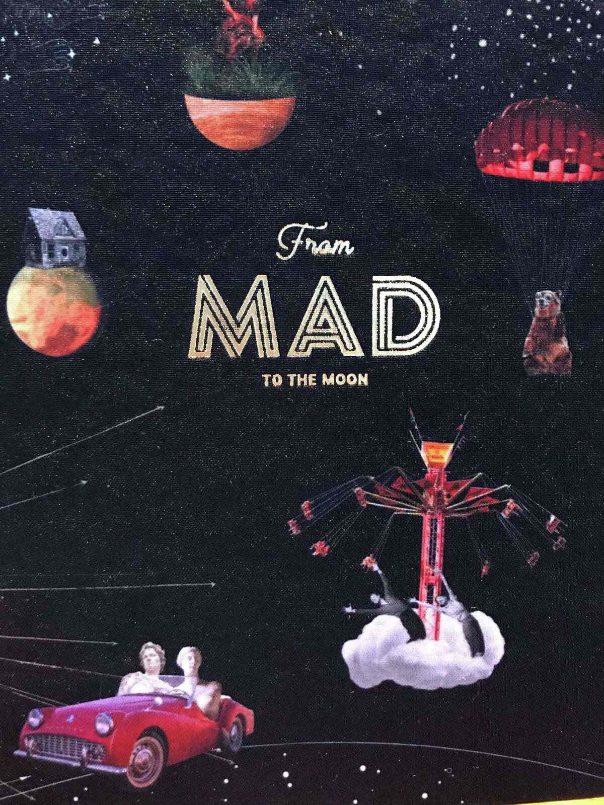 Artwork on the cover of the MAD menu photo