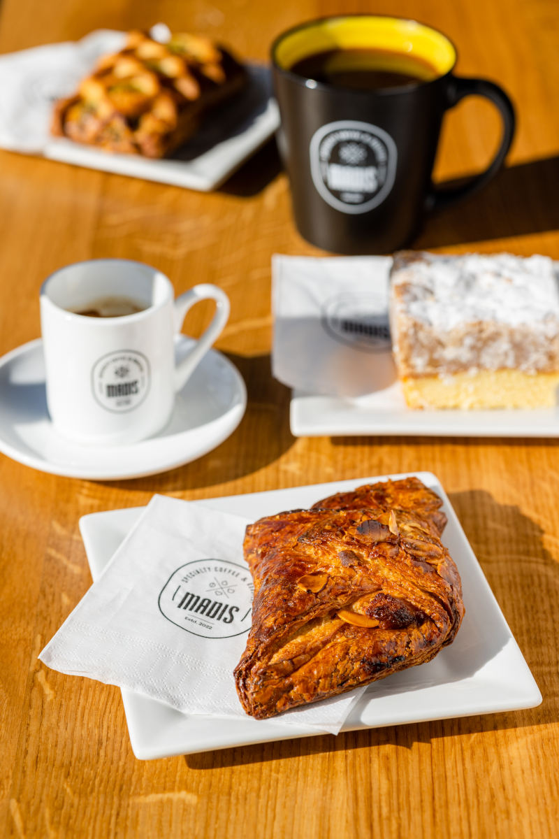 Coffee and pastery