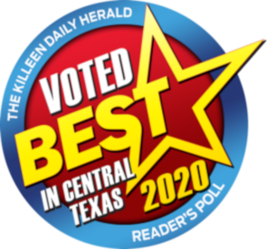 Voted best in Central Texas 2020