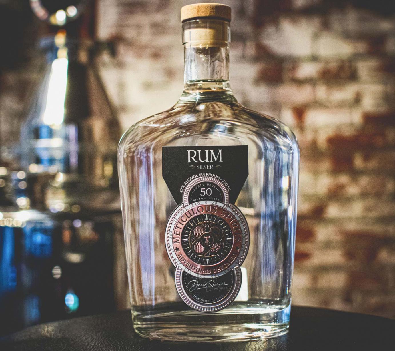 Light Rum bottle